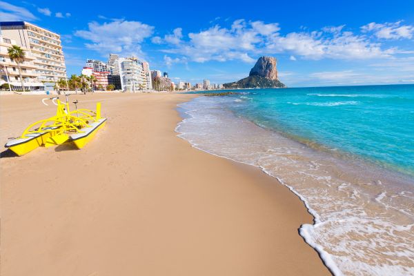 beach of calpe