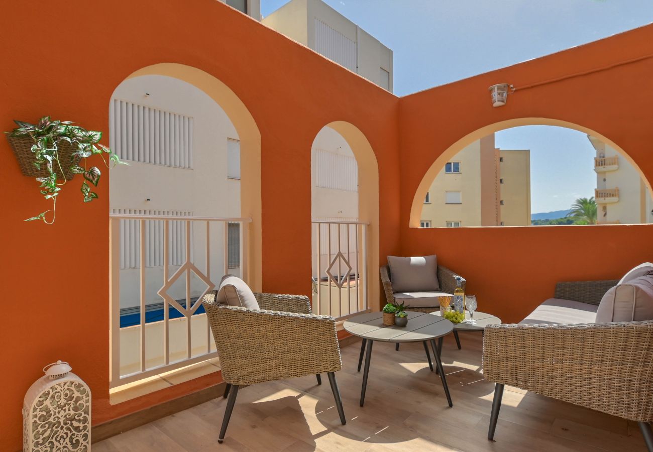 Ferienwohnung in Moraira - Apartment Seastar in Moraira – Moderne Ferienwohnung in Meernähe für 4 Personen